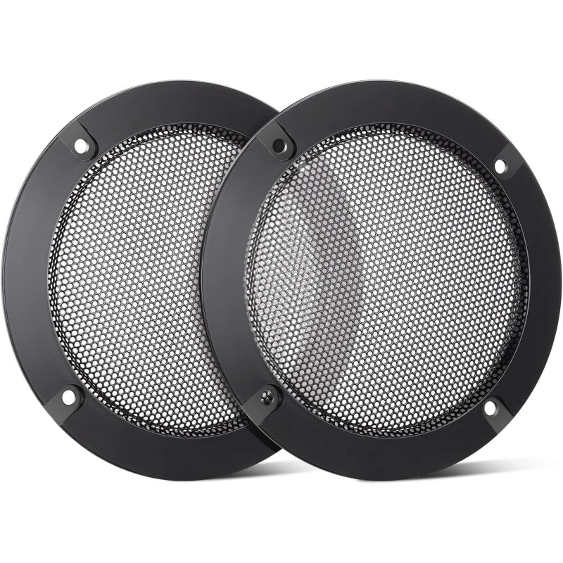 LAMAY 5 Inch Subwoofer Grill Car Home Speaker Subwoofer Guard Protector ABS Plastic Frame with Metal Meshl for Home Theater Marine and Automotive Applications DIY Speakers Decoration - Image 3